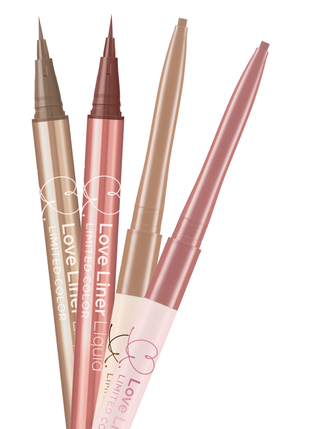 ラブ・ライナーリキッドアイライナーR5極細筆/ラブ・ライナークリームフィットペンシルR極細楕円芯 限定色