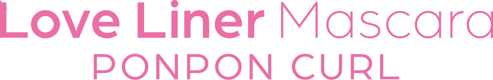Love Liner Mascara PONPON CURL